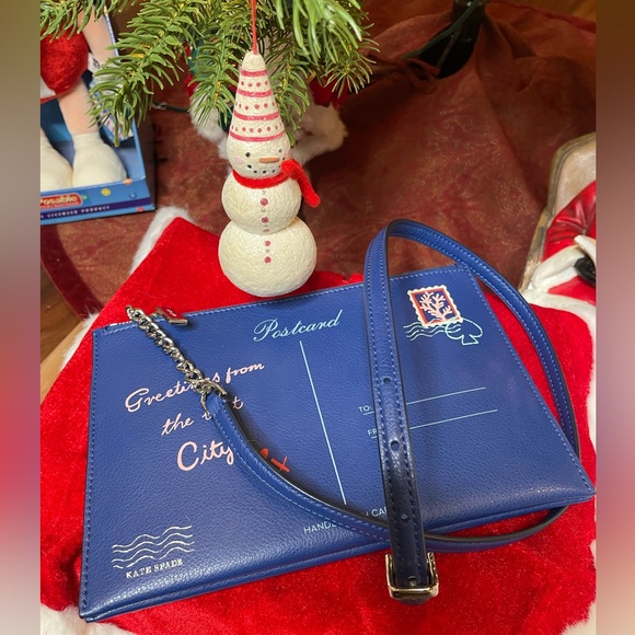 Kate Spade PostCard Novelty Clutch/ Crossbody (NWOT) - Picture 9 of 9